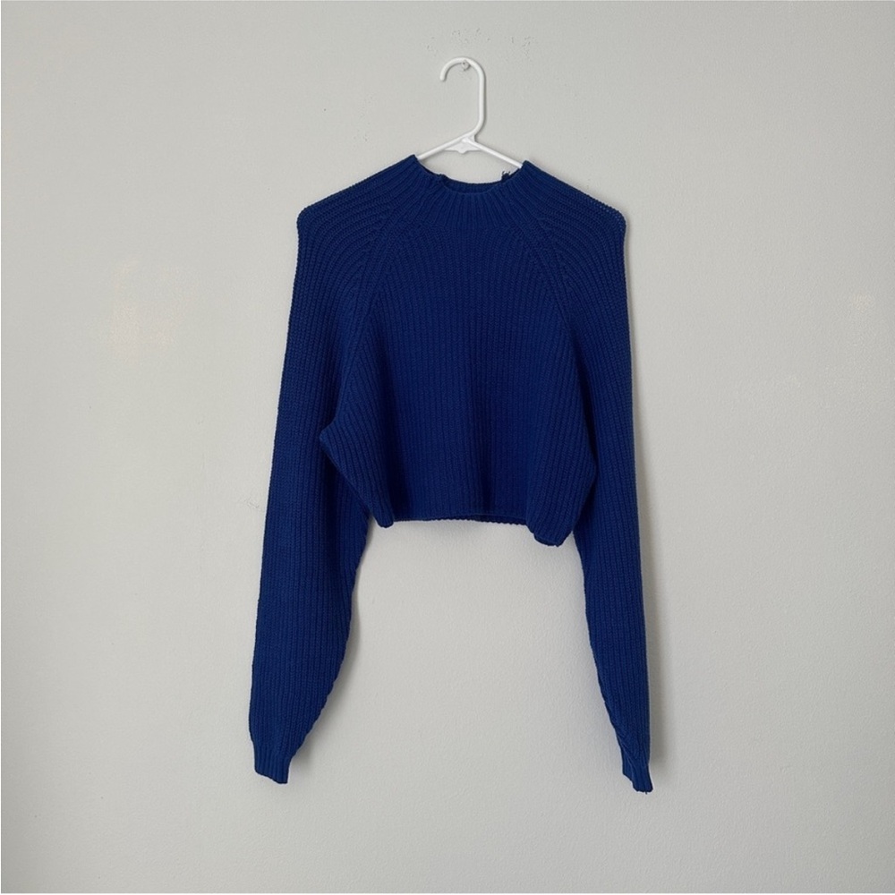 Blue Knit Sweater